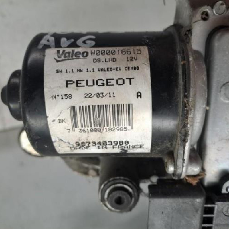 Moteur essuie glace avant gauche PEUGEOT RCZ