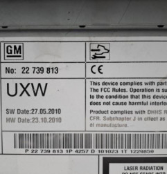 Autoradio d'origine OPEL MERIVA B Photo n°1