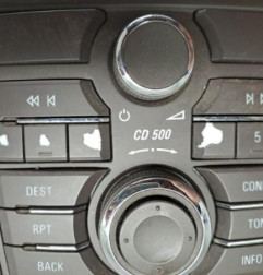 Commande chauffage OPEL MERIVA B Photo n°7