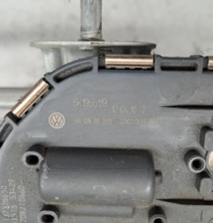 Moteur essuie glace avant VOLKSWAGEN GOLF 6 Photo n°3
