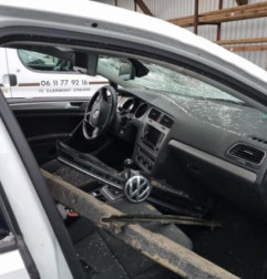 Moteur essuie glace avant VOLKSWAGEN GOLF 7 Photo n°8