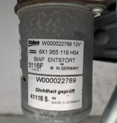 Moteur essuie glace avant AUDI A1 1 Photo n°4