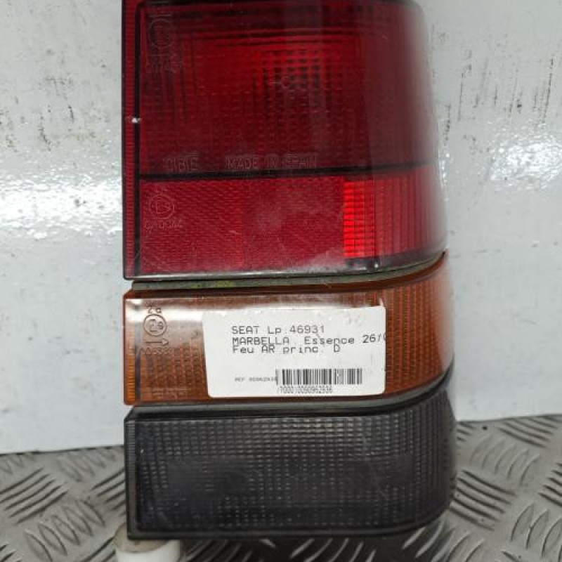 Feu arriere principal droit (feux) SEAT MARBELLA