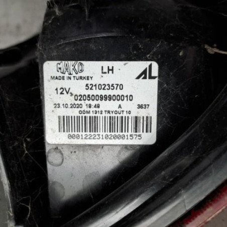 Feu arriere principal gauche (feux) FIAT PANDA 3 Photo n°1