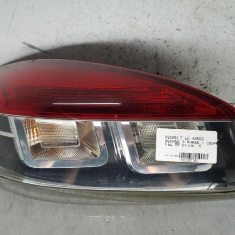 Feu arriere principal gauche (feux) RENAULT MEGANE 3