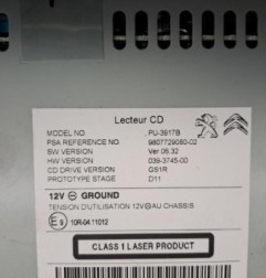 Chargeur CD PEUGEOT 508 1 SW Photo n°3