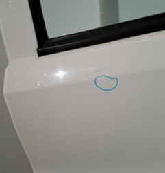 Porte arriere gauche FIAT PANDA 2 Photo n°4