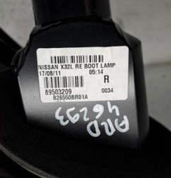 Feu arriere secondaire droit (feux) NISSAN QASHQAI 1 Photo n°1