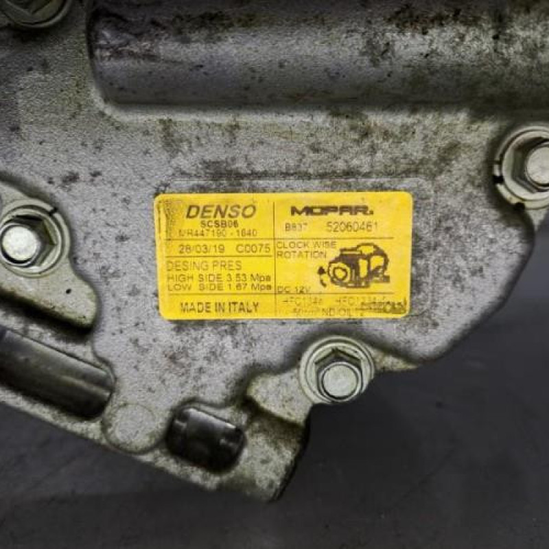 Compresseur clim FIAT PANDA 3