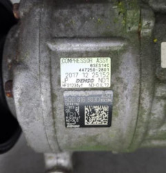 Compresseur clim VOLKSWAGEN GOLF 7 Photo n°3