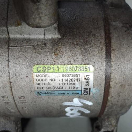 Compresseur clim CHEVROLET SPARK Photo n°1