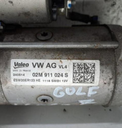 Demarreur VOLKSWAGEN GOLF 7 Photo n°3