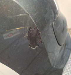 Pare choc arriere PEUGEOT 207 Photo n°1