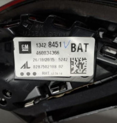 Feu arriere secondaire gauche (feux) OPEL CORSA E