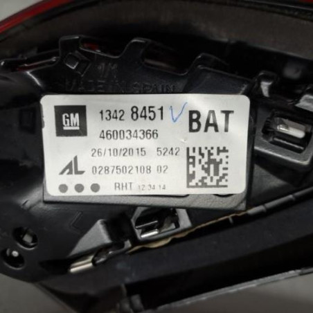 Feu arriere secondaire gauche (feux) OPEL CORSA E