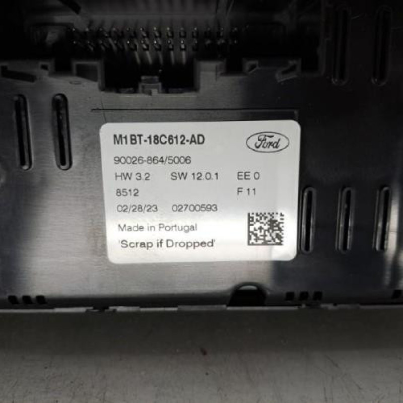 Commande chauffage FORD FIESTA 7