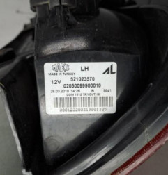 Feu arriere principal gauche (feux) FIAT PANDA 3 Photo n°5