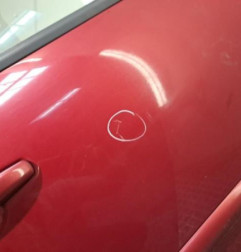 Porte avant droit PEUGEOT 207 Photo n°1