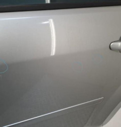 Porte arriere gauche FORD FOCUS 2 Photo n°4