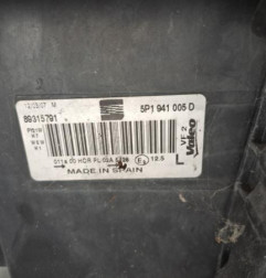 Optique avant principal gauche (feux)(phare) SEAT LEON 2 Photo n°4