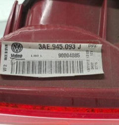 Feu arriere secondaire gauche (feux) VOLKSWAGEN PASSAT 6