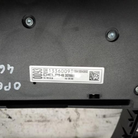 Facade autoradio OPEL ASTRA J