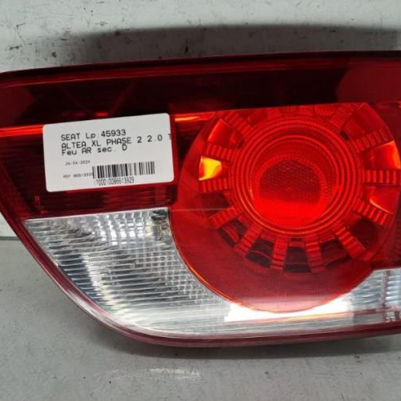 Feu arriere secondaire droit (feux) SEAT ALTEA