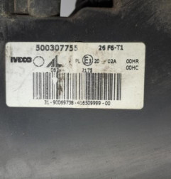 Optique avant principal gauche (feux)(phare) IVECO DAILY 3 Photo n°4