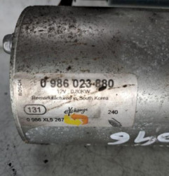 Demarreur CHEVROLET SPARK Photo n°3