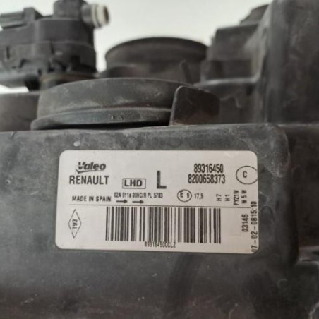 Optique avant principal gauche (feux)(phare) RENAULT GRAND MODUS