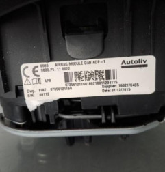 Air bag conducteur FIAT 500L Photo n°3
