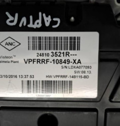 Compteur RENAULT CAPTUR 1 Photo n°3