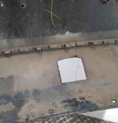 Pare choc arriere SEAT ALTEA