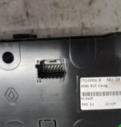 Commande chauffage RENAULT ZOE 1 Photo n°1