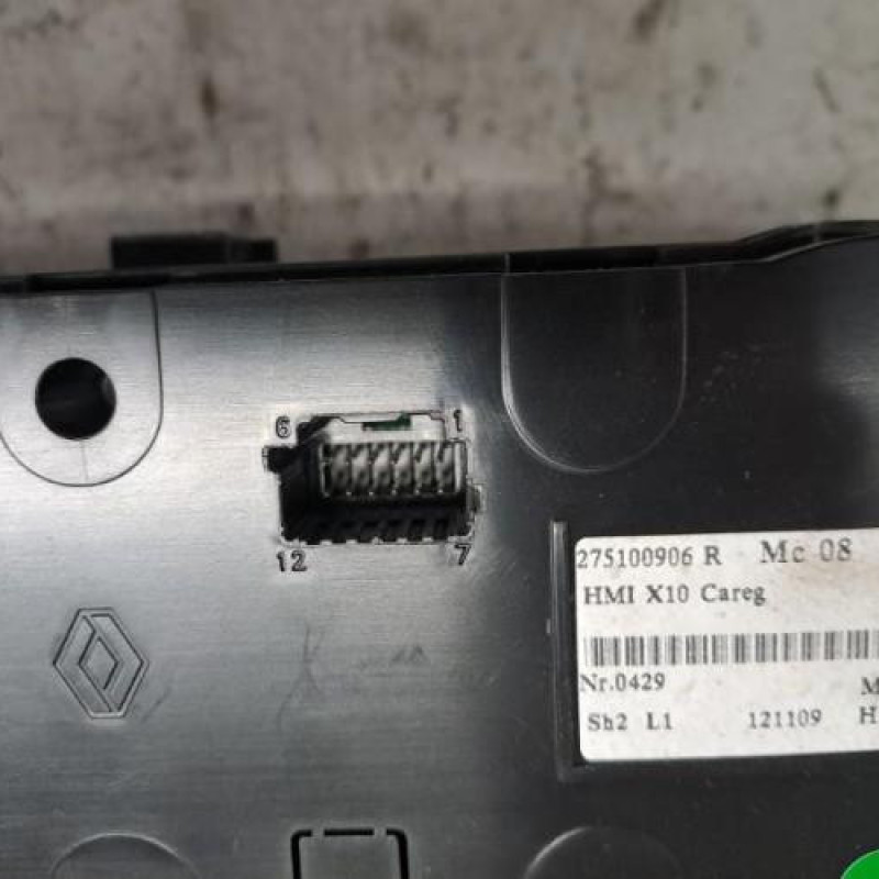 Commande chauffage RENAULT ZOE 1