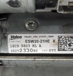 Demarreur PEUGEOT 2008 1 Photo n°1