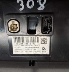 Afficheur PEUGEOT 308 2 Photo n°3