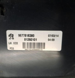 Feu arriere secondaire gauche (feux) PEUGEOT 308 2 Photo n°3