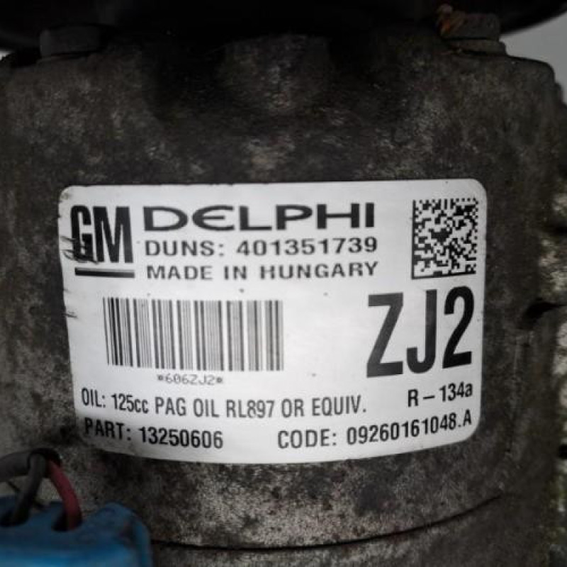 Compresseur clim OPEL ASTRA J