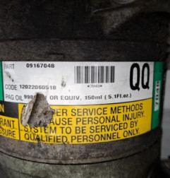 Compresseur clim OPEL AGILA A Photo n°3