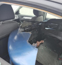 Feu arriere secondaire gauche (feux) AUDI A4 3 Photo n°5