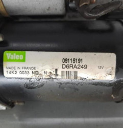 Demarreur OPEL AGILA A Photo n°3