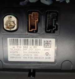 Afficheur PEUGEOT 308 2 SW Photo n°3