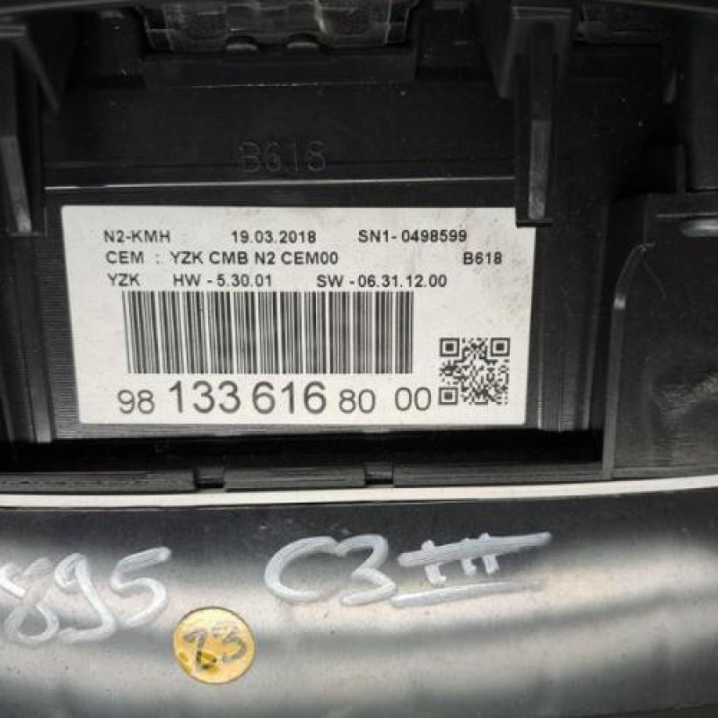 Compteur CITROEN C3 3