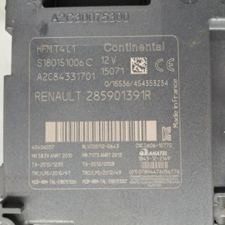 Lecteur de carte (neiman) RENAULT CLIO 4