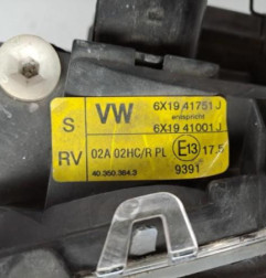 Optique avant principal gauche (feux)(phare) VOLKSWAGEN LUPO Photo n°3