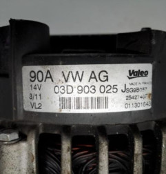 Alternateur VOLKSWAGEN POLO 5 Photo n°3