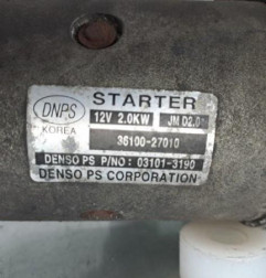 Demarreur HYUNDAI TUCSON 1 Photo n°4