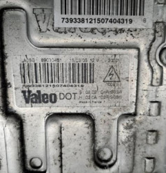 Optique avant principal gauche (feux)(phare) CITROEN C8 Photo n°5