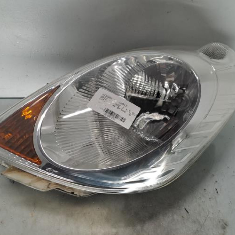 Optique avant principal gauche (feux)(phare) NISSAN NOTE 1